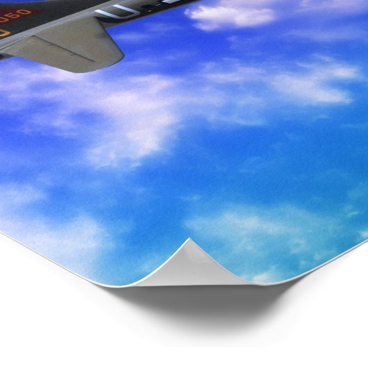 B-17 Festung Poster (Ecke)