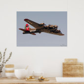 B-17 Festung Poster (Küche)