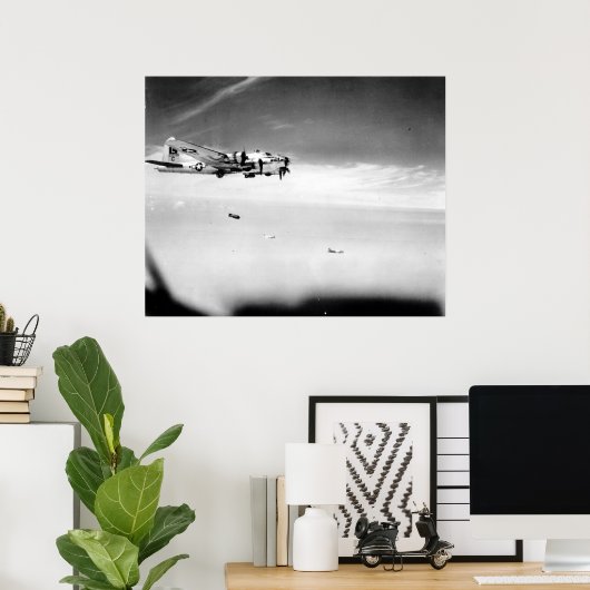 B-17 Festung Poster (Heimbüro)