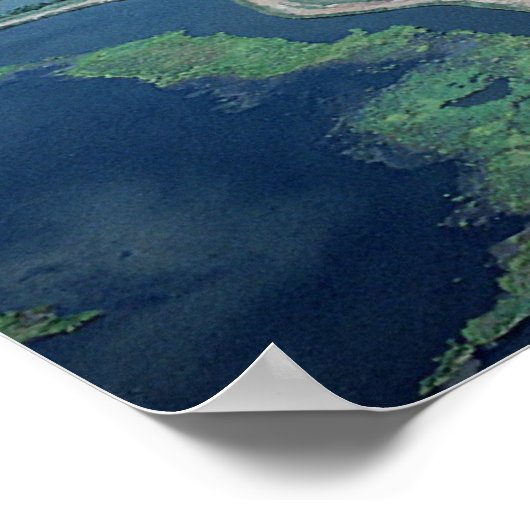 B-17 Festung Poster (Ecke)