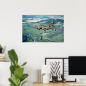 B-17 Festung Poster (Heimbüro)