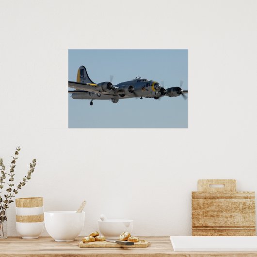 B-17 Festung Poster (Küche)