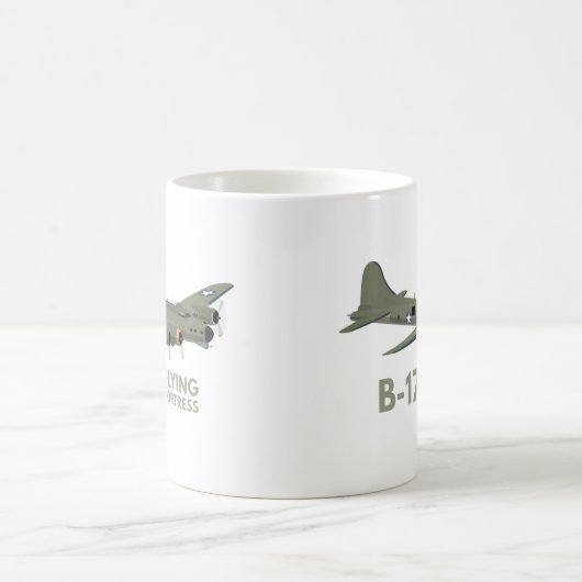 B-17 Festung WW2 Schwerbomber Kaffeetasse (Mittel)