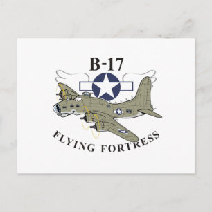 B-17 fliegende Festung Postkarte