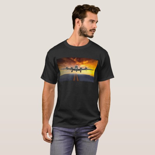 B-17 FLIEGENDE FORTSCHRITTE T-Shirt (Vorne ganz)
