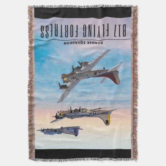 B-17 FLying FORTRESS BOMBER SQUADRON Decke (Vorderseite Vertikal)