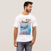 B-17 FLying FORTRESS BOMBER SQUADRON T-Shirt (Vorne ganz)