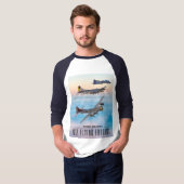 B-17 FLying FORTRESS BOMBER SQUADRON T-Shirt (Vorne ganz)