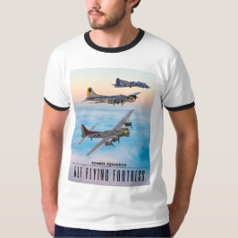 B-17 FLying FORTRESS BOMBER SQUADRON T-Shirt