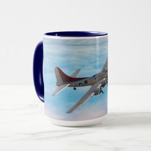 B-17 FLying FORTRESS BOMBER SQUADRON Tasse (Vorderseite Links)