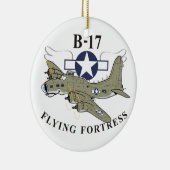 B-17 flying fortress keramik ornament (Rechts)