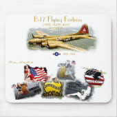 B-17 FLYING FORTRESS, Misc. Nose Art Mousepad (Vorne)