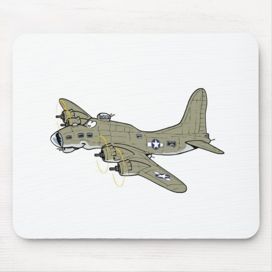 B-17 flying fortress mousepad (Vorne)