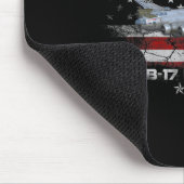 B-17 Flying Fortress World War 2 Bomber Warplane W Mousepad (Ecke)