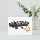 B-17 Memphis Belle Postkarte (Stehend Vorderseite)