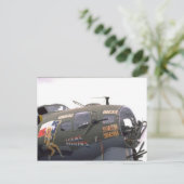 B-17 Nasenkunst Postkarte (Stehend Vorderseite)