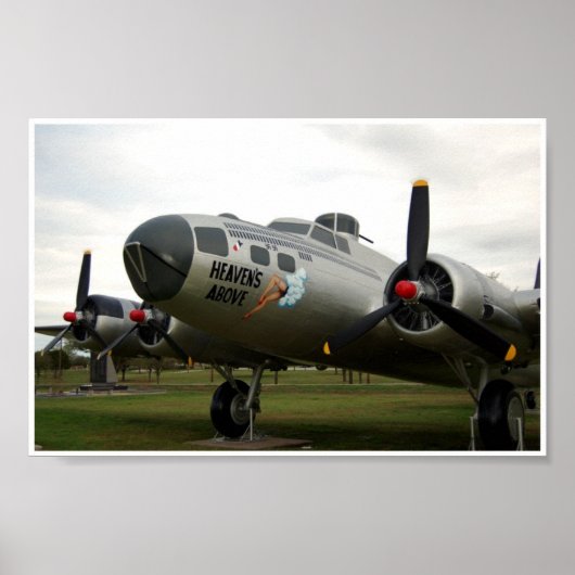 B-17 Nose Art Poster (Vorne)