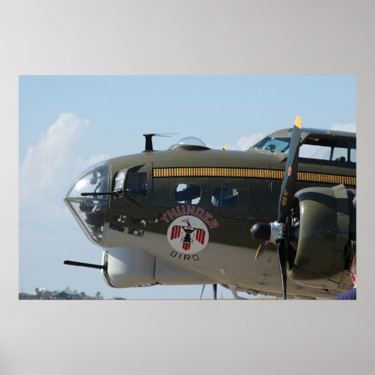 B-17 Nose Art Poster (Vorne)