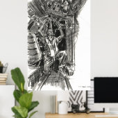 B-17 Radio Gunner 1942 Poster (Heimbüro)