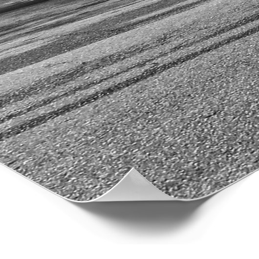 B-17 Vorbereitung auf einen Flug - Poster (Ecke)