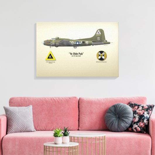 B-17 "Ye Olde Pub" Leinwanddruck (Insitu (Wohnzimmer))