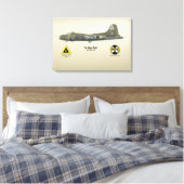 B-17 "Ye Olde Pub" Leinwanddruck (Insitu (Schlafzimmer))