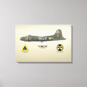 B-17 "Ye Olde Pub" Leinwanddruck (Vorderseite)