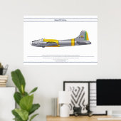 B-17G Brasilien 1 Poster (Heimbüro)