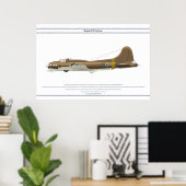 B-17G Israel 1 Poster (Heimbüro)
