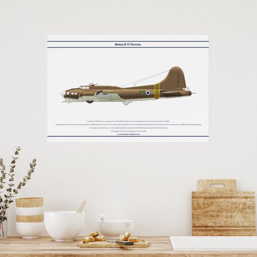 B-17G Israel 1 Poster (Küche)