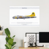B-17G USA 837BS 1 POSTER (Heimbüro)