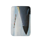 B-1 Bomber- und Kriegskämpfe Badematte (Vorderseite Vertikal)