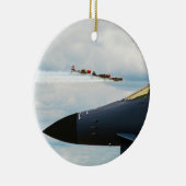 B-1 Bomber- und Kriegskämpfe Keramikornament (Rechts)