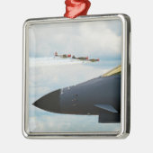 B-1 Bomber- und Kriegskämpfe Ornament Aus Metall (Links)