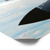 B-1 Bomber- und Kriegskämpfe Poster (Ecke)