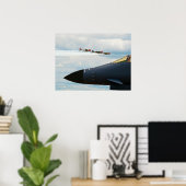 B-1 Bomber- und Kriegskämpfe Poster (Heimbüro)