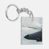 B-1 Bomber- und Kriegskämpfe Schlüsselanhänger (Vorderseite links)