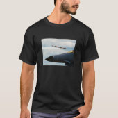 B-1 Bomber- und Kriegskämpfe T-Shirt (Vorderseite)
