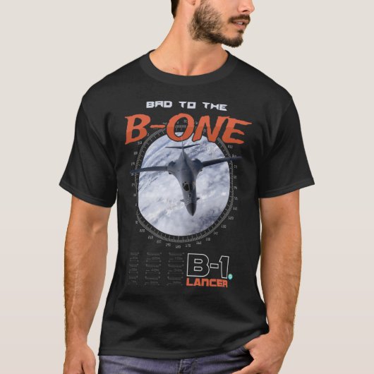 B-1 Lancer Air Force Bomber T Shirt Gift (Vorderseite)