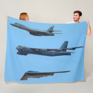 B-1B, B-52H und B-2 Fleecedecke