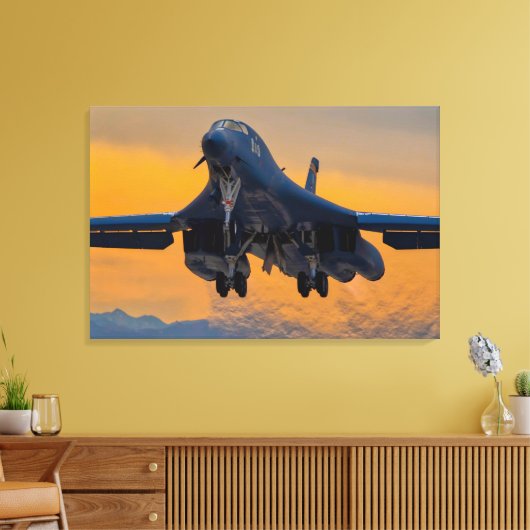 B-1B LANCER 24x36 Leinwanddruck (Insitu (Wohnzimmer))