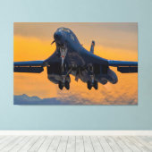 B-1B LANCER 40x60 Leinwanddruck (Insitu (Holzboden))
