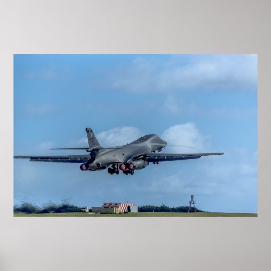 B-1B Lancer Aircraft Poster (Vorne)