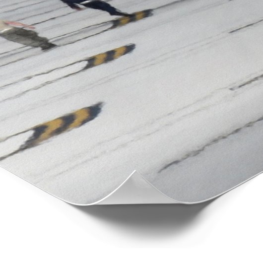 B-1B Lancer Aircraft Poster (Ecke)