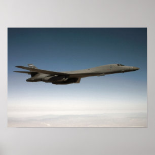 B-1B Lancer Aircraft Poster