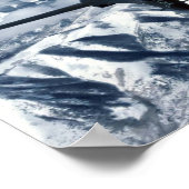 B-1B Lancer Aircraft Poster (Ecke)