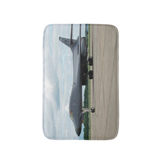 B-1B Lancer Bomber am Boden Badematte (Vorderseite Vertikal)
