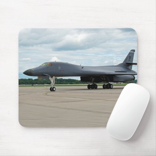 B-1B Lancer Bomber am Boden Mousepad (Mit Mouse)