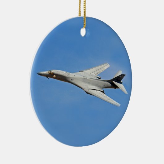 B-1B Lancer Bomber Wings Swept Keramik Ornament (Rechts)