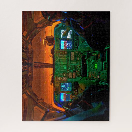 B-1B LANCER COCKPIT (16x20 INCH) Puzzle (Vertikal)